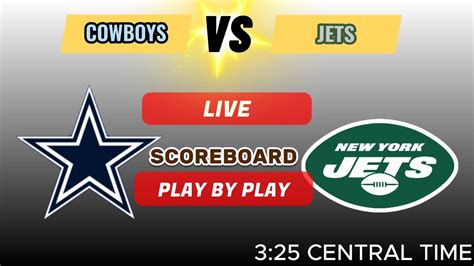 cowboys vs jets live score.